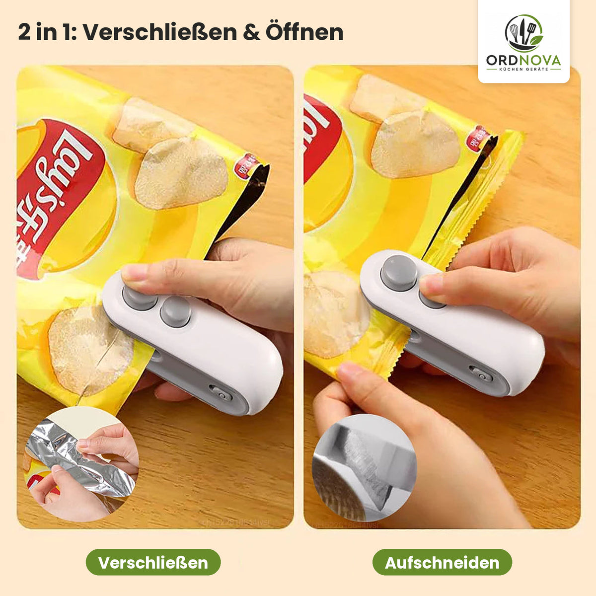 Mini-Folienschweißgerät mit Cutter – Bild 4