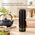 Thermobecher mit Teesieb – Edelstahl, 500 ml