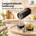 Thermobecher mit Teesieb – Edelstahl, 500 ml