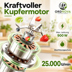 Mini-Standmixer 900 W mit 3 To-go-Bechern – Smoothie Maker