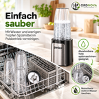 Mini-Standmixer 900 W mit 3 To-go-Bechern – Smoothie Maker