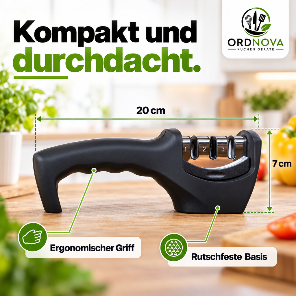 Messerschärfer 3-stufig – Smart Sharp von Lantana, manuell