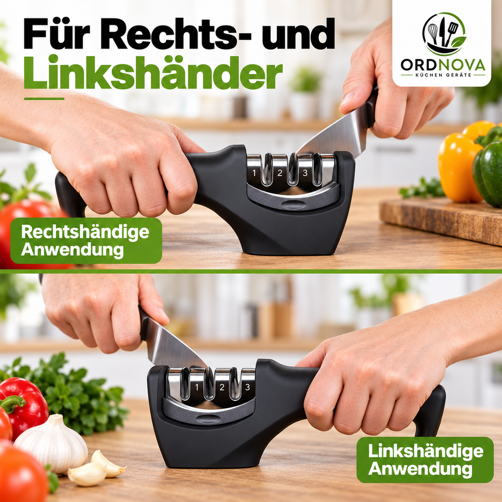 Messerschärfer 3-stufig – Smart Sharp von Lantana, manuell