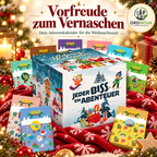 Vernasche die Welt Adventskalender 2026 – internationaler Süßigkeiten-Adventskalender