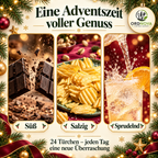 Vernasche die Welt Adventskalender 2026 – internationaler Süßigkeiten-Adventskalender