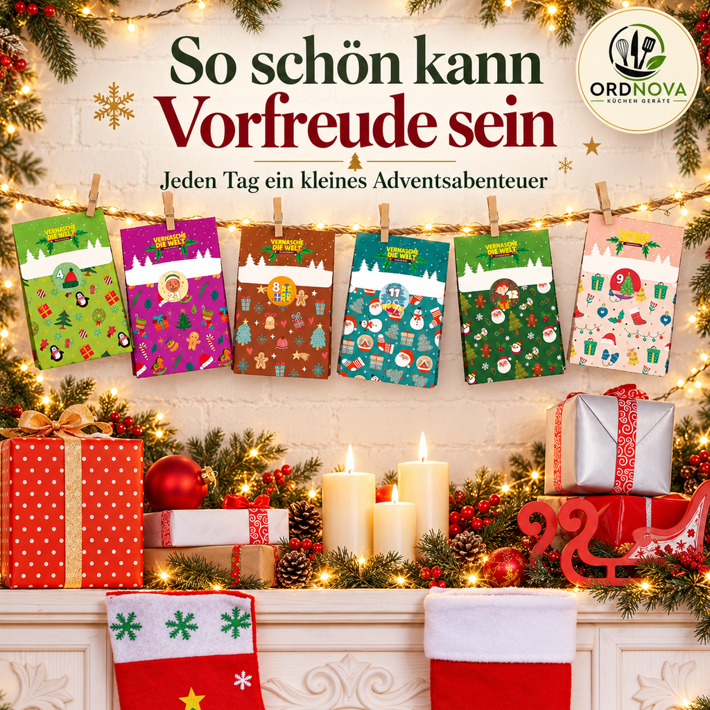 Vernasche die Welt Adventskalender 2026