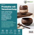 Kokosnuss-Schalen 2er-Set – natürlich, vegan und plastikfrei